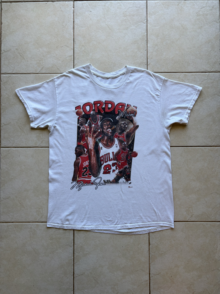Y2K Michael Jordan Rap Tee Large