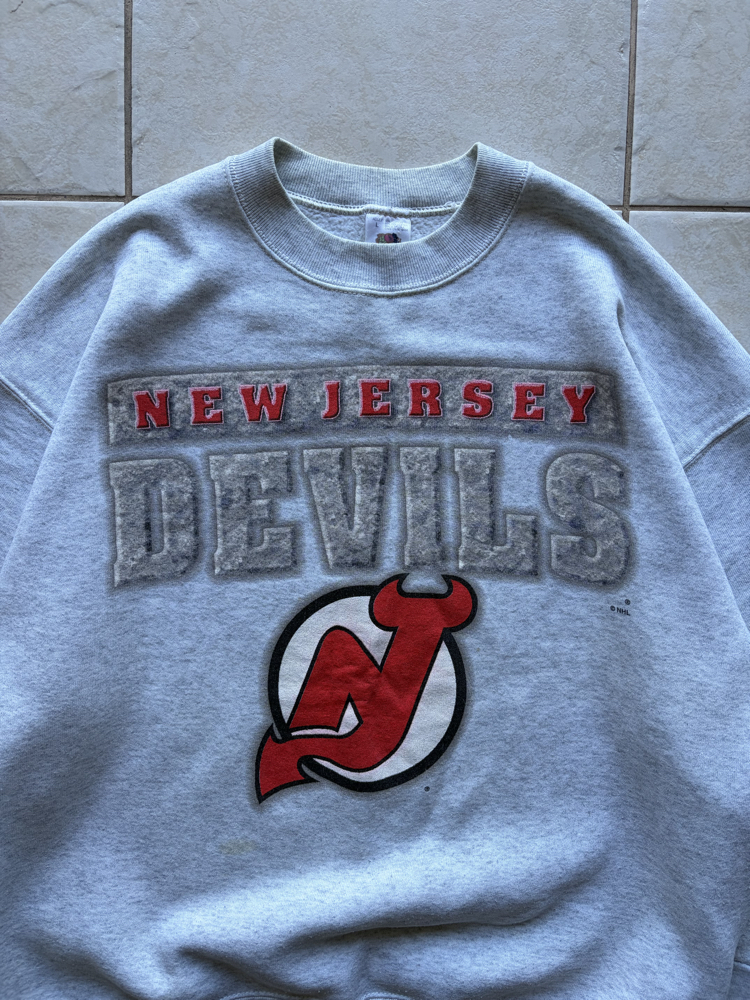 90’s  New Jersey Devils NHL Sweatshirt Large