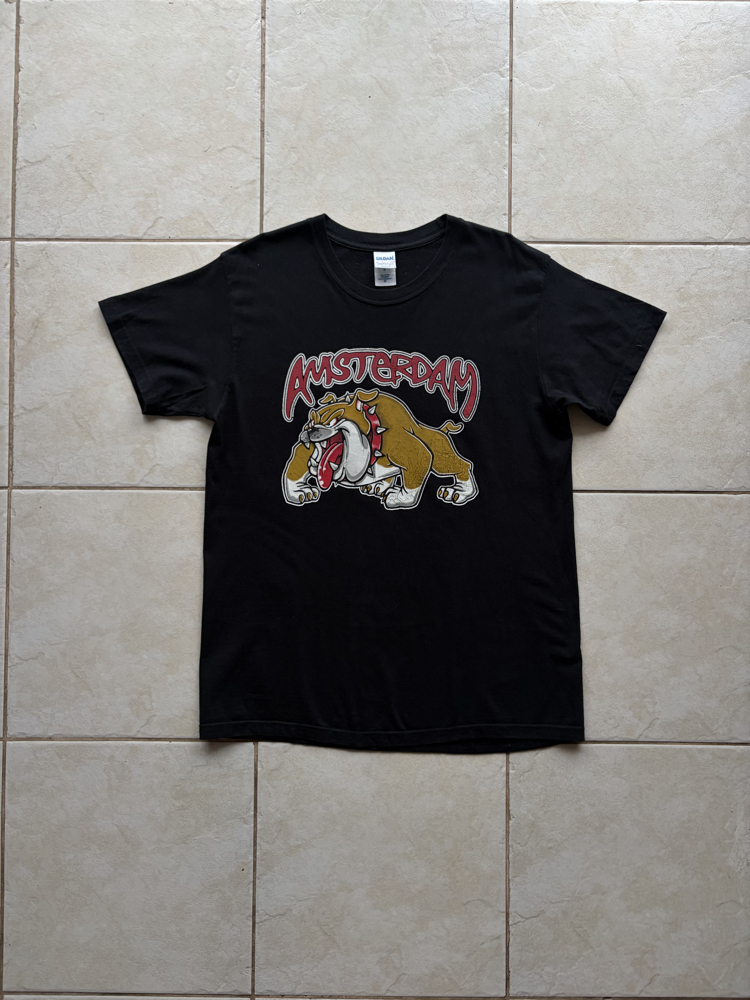 Y2K Amsterdam Bulldog Tee S-M