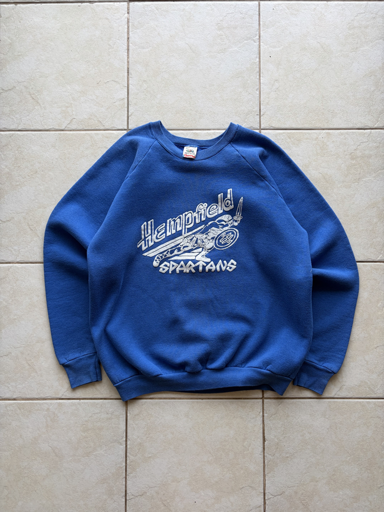 80’s Hempfield Spartans Raglan Large