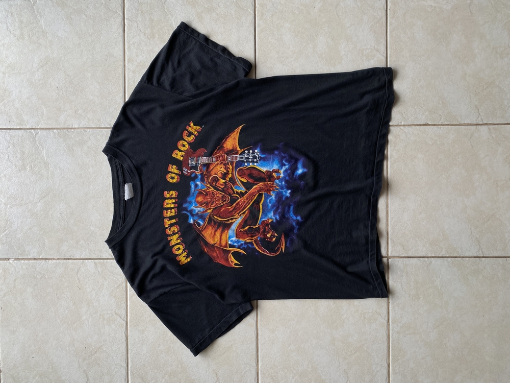 1992 Monsters of Rock Boxy Fit Tee L-XL
