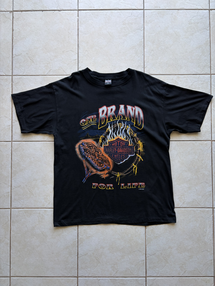90’s Harley Davidson One Brand Tee XL
