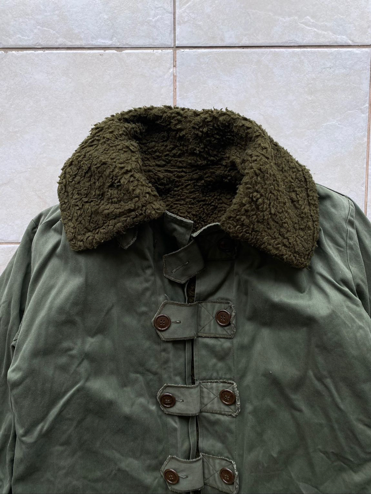 Vintage M-1909 Swedish Army Parka L-XL