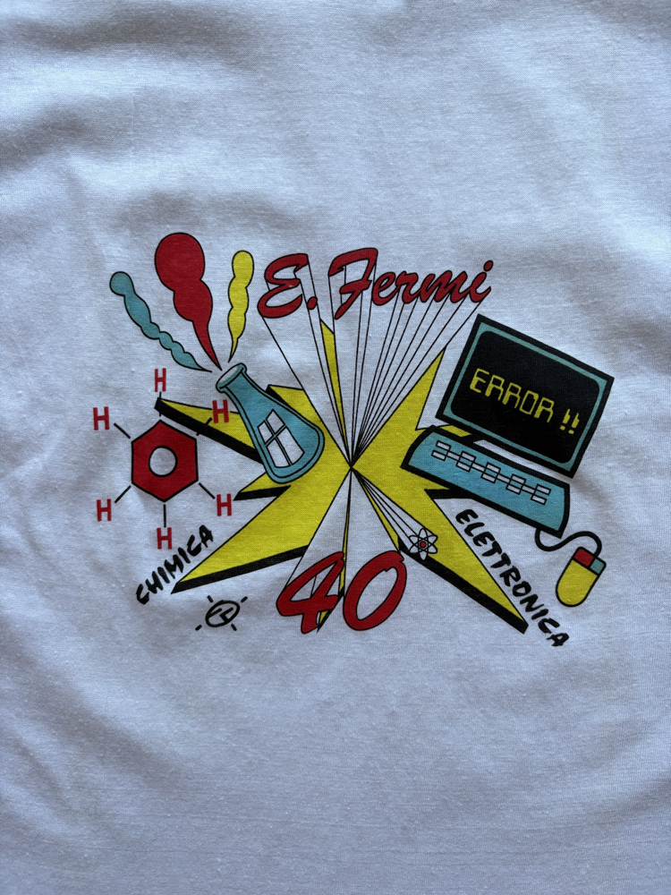 90’s Enrico Fermi Tee Large