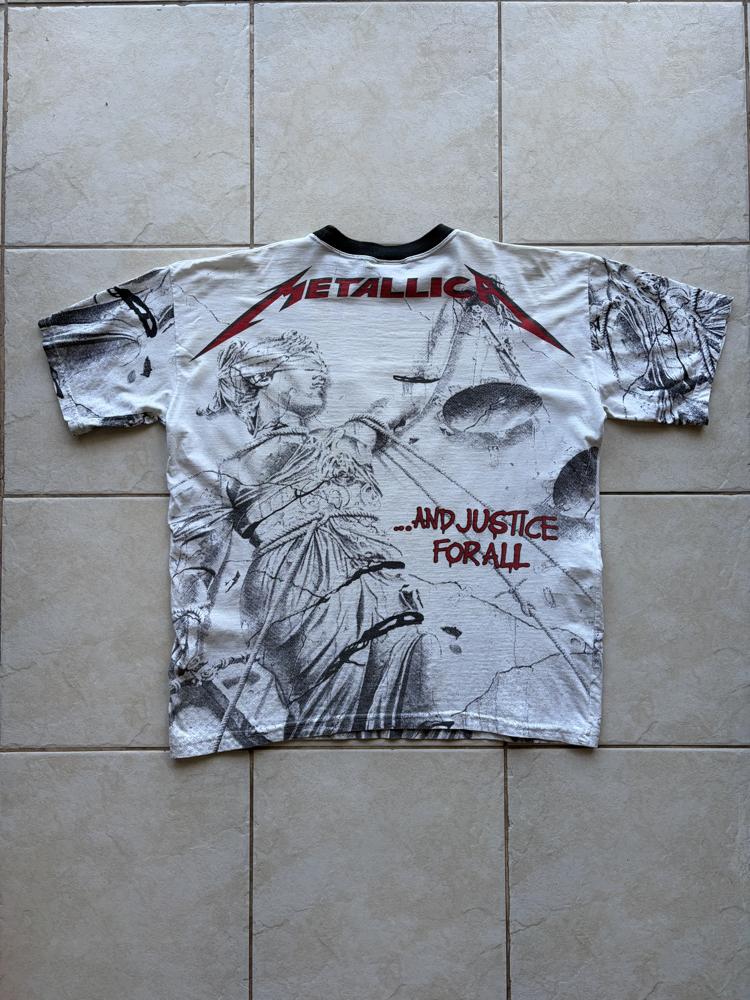 90’s Boxy fit Metallica Turkish Bootleg Large