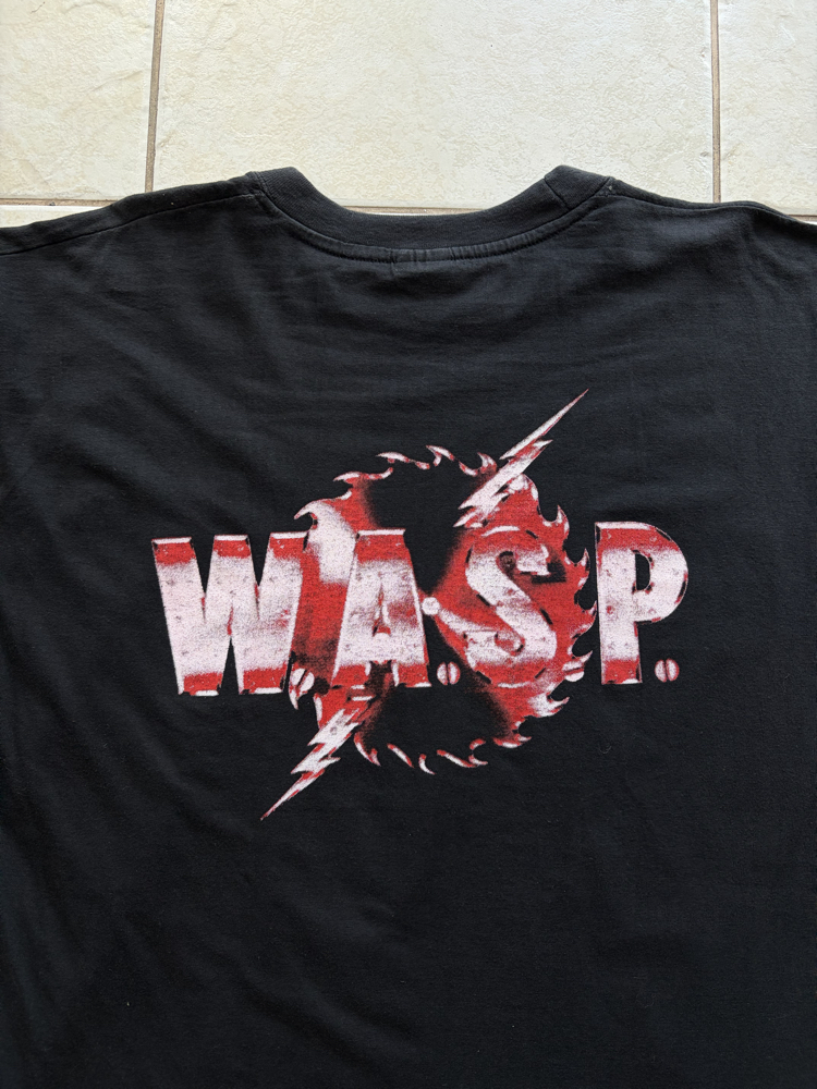 90’s WASP Helldorado Band Tee Large