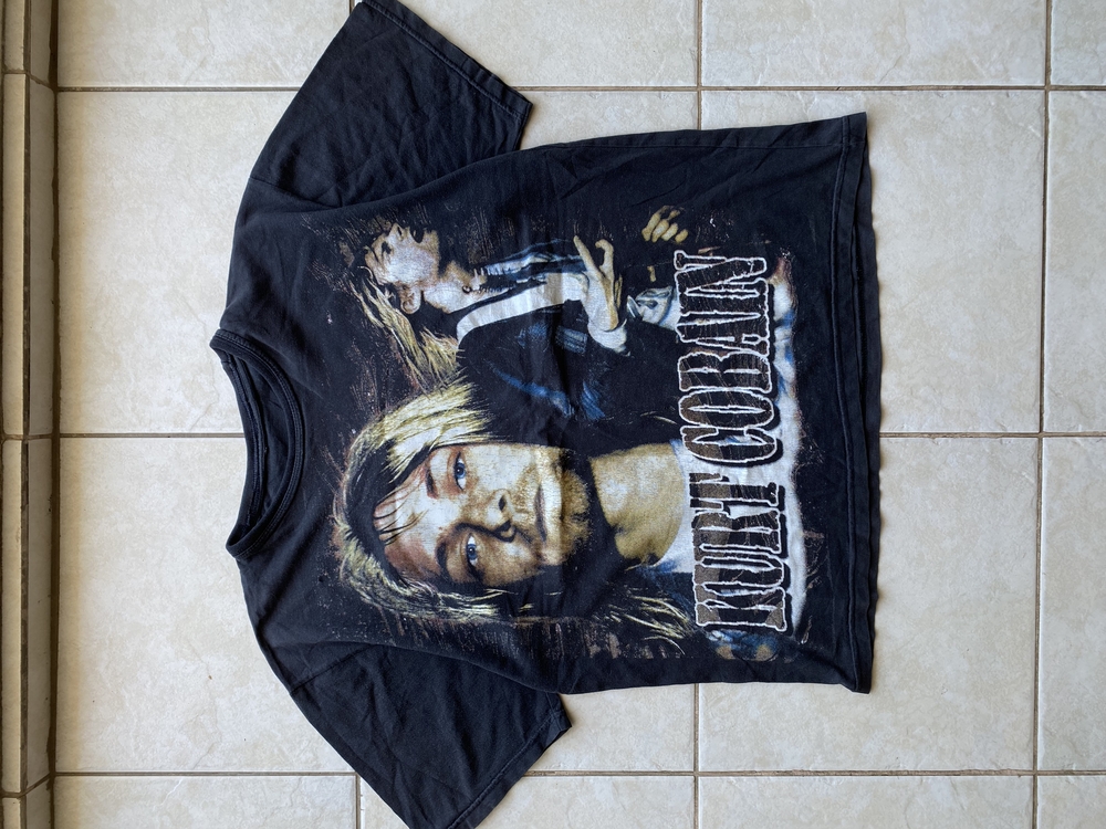 90’s Faded Kurt Cobain Euro Boot Large
