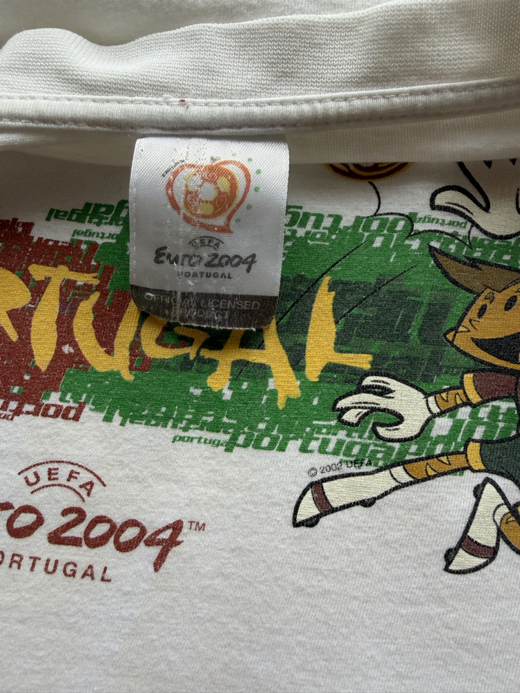 Boxy Fit UEFA Euro 2004 Tee L-XL