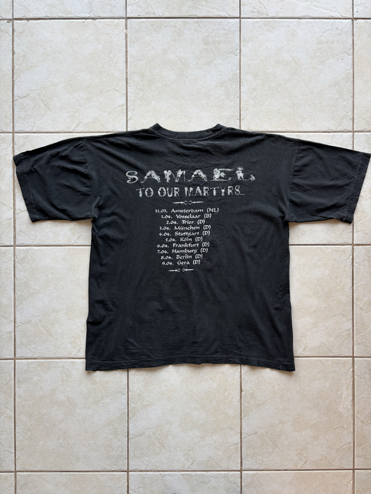 Boxy 90’s Samael To Our Martyrs Tee L-XL