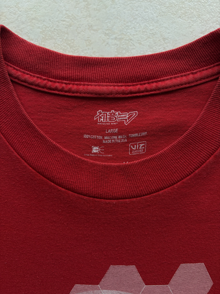 Y2K Meiko Anime Tee Large