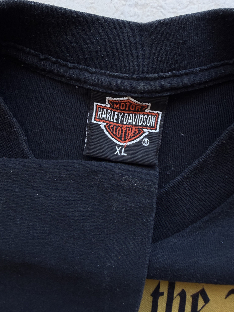 1991 Harley Davidson 3D Emblem Tee Large