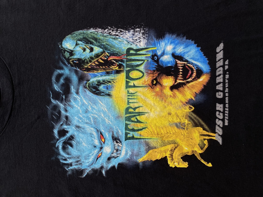 90’s Busch Gardens Rollercoaster Tee XL-XXL