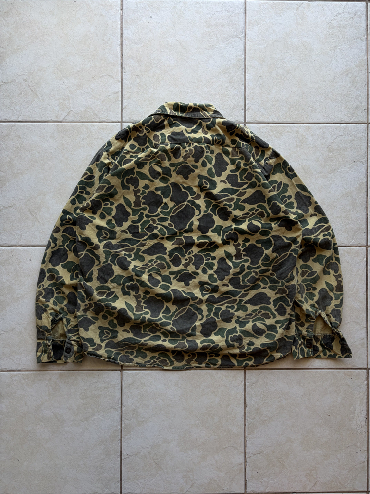 90’s Camo Shirt Boxy Fit L-XL