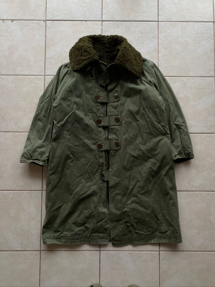 Vintage M-1909 Swedish Army Parka L-XL