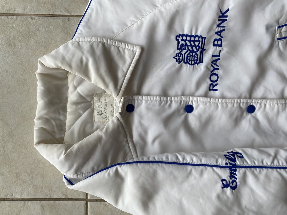 60’s Royal Bank Canada Staff Jacket Medium