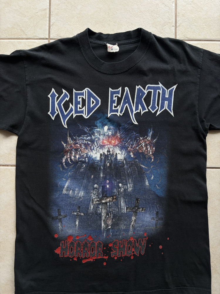 2002 Iced Eart Horror Show Band Tee S-M