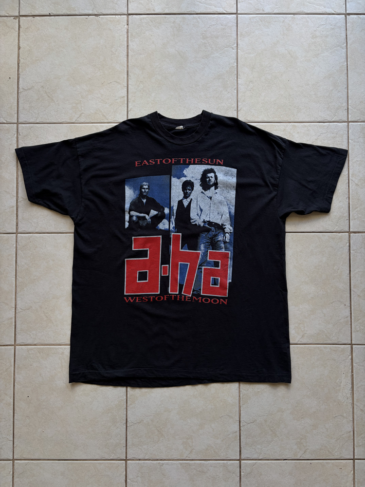1991 A-HA Euro Tour Tee XXL