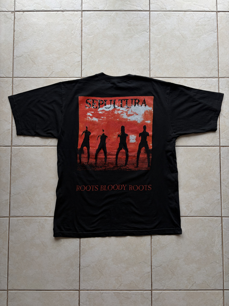 90’s Sepultura Roots Bloody Roots Tee XL