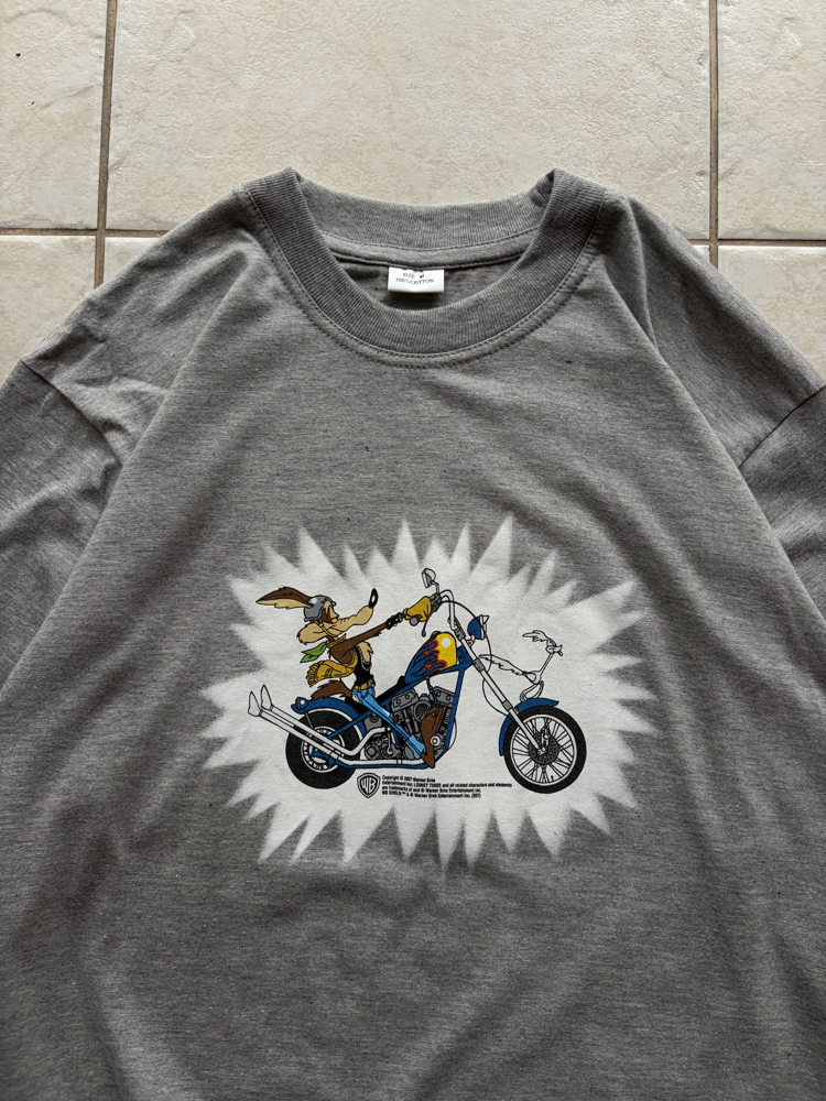 2007 Wile E. Coyote Chopper LS Tee S-M