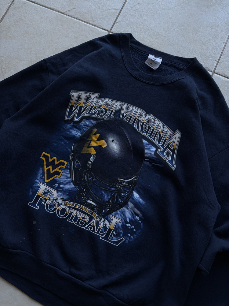 West Virginia Footbal Sweatshirt XL-XXL