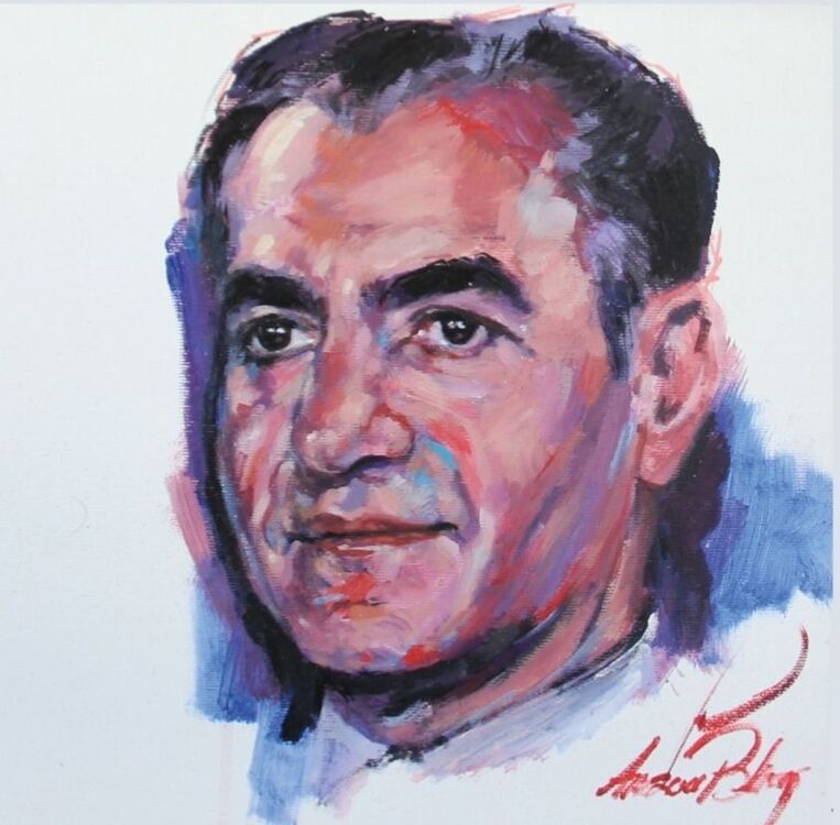 Shahanshah Ariyamehr 2 - Original Artwork