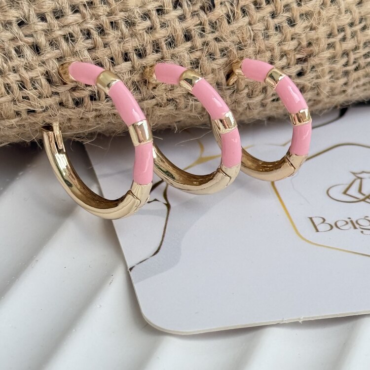 Pink küpe