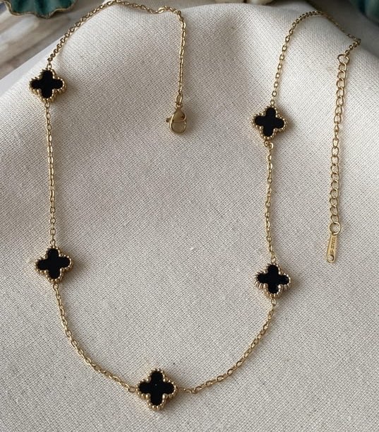 Van cleef kolye siyah