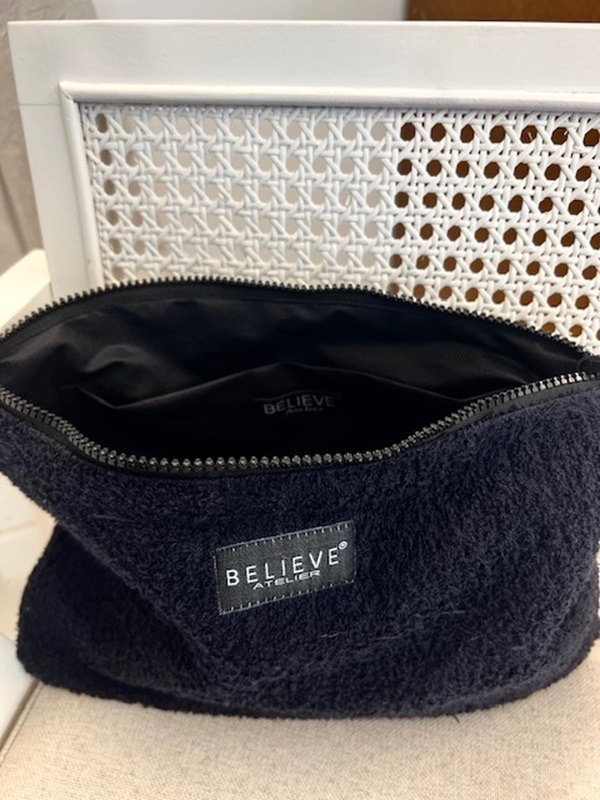 Believe Sport Siyah Havlu Portföy