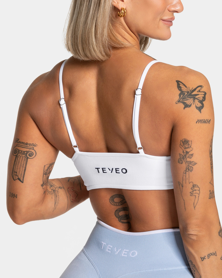 TEVEO AYARLANABİLİR BEYAZ BRA