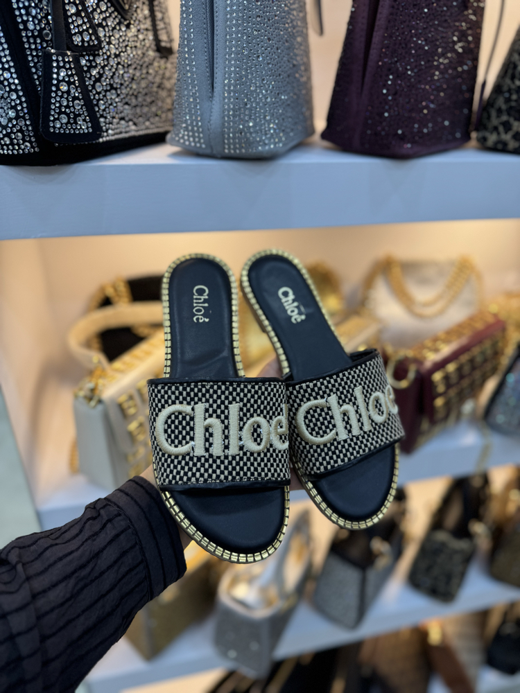 Chloe düz taban terlik 
