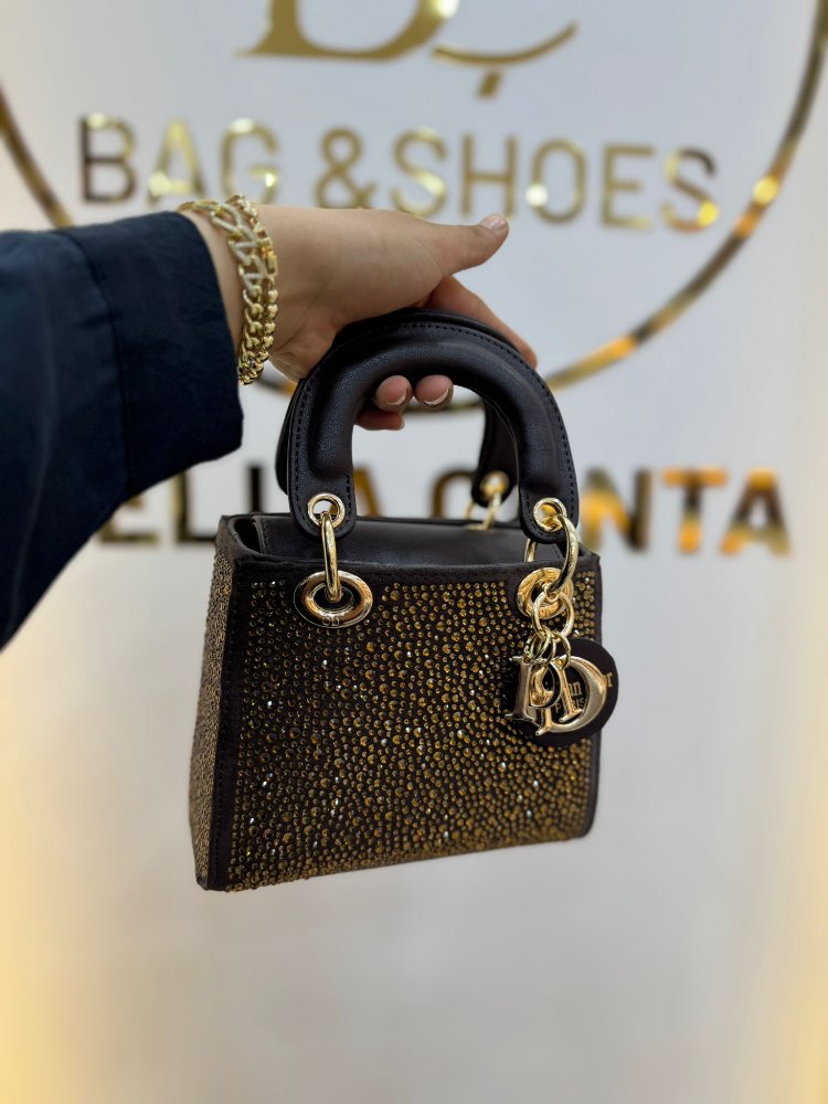 A kalite taşlı Dior çanta 