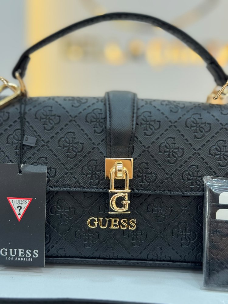 GUESS A kalite çanta + Kartlık hediyeli