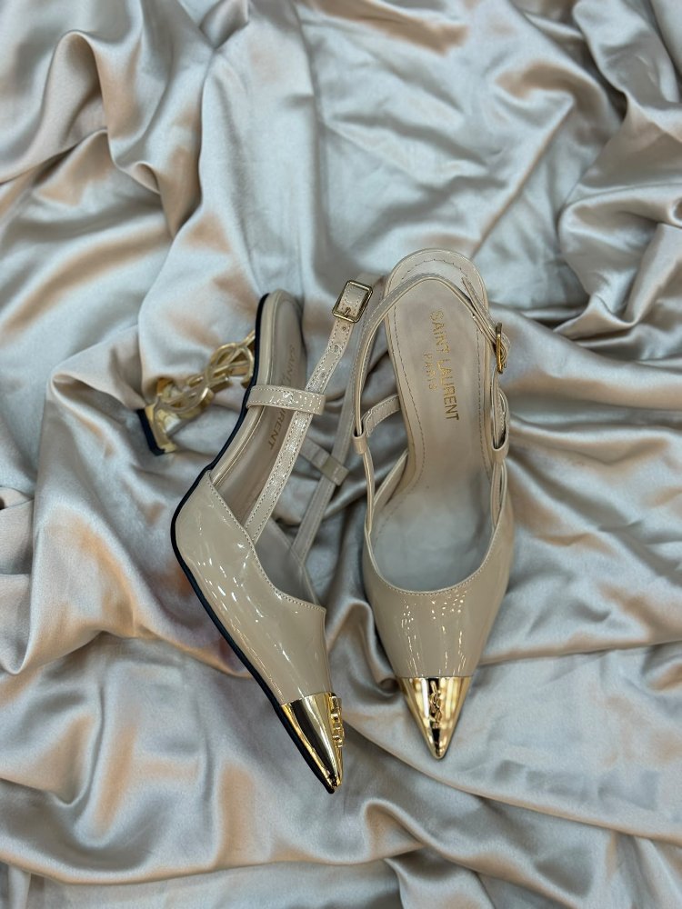 YSL ithal topuklu ayakkabı 