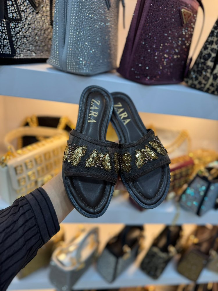 Zara Düz taban terlik 
