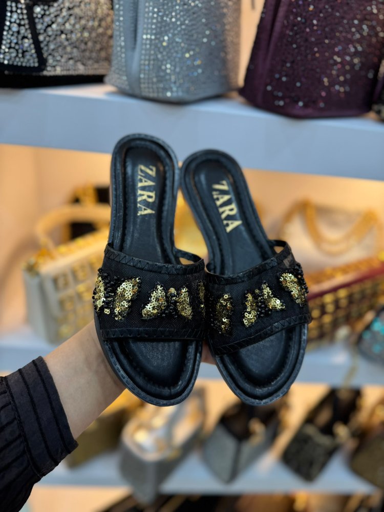 Zara Düz taban terlik 