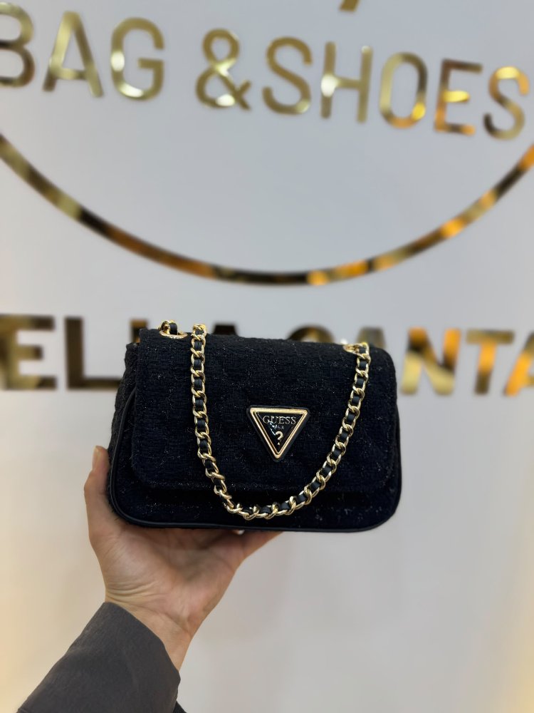 tüvit kumaş guess çanta 