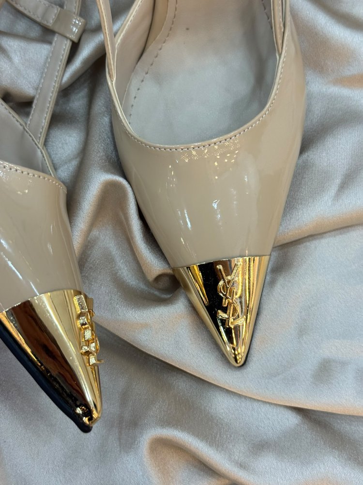 YSL ithal topuklu ayakkabı 