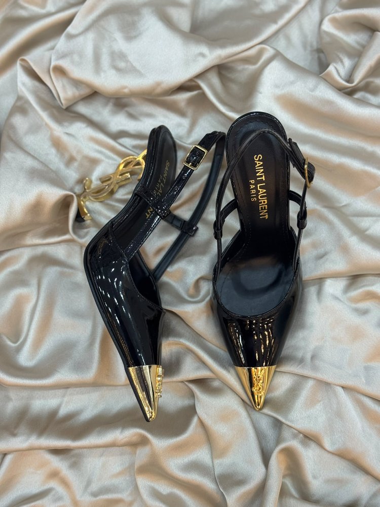 YSL ithal topuklu ayakkabı 