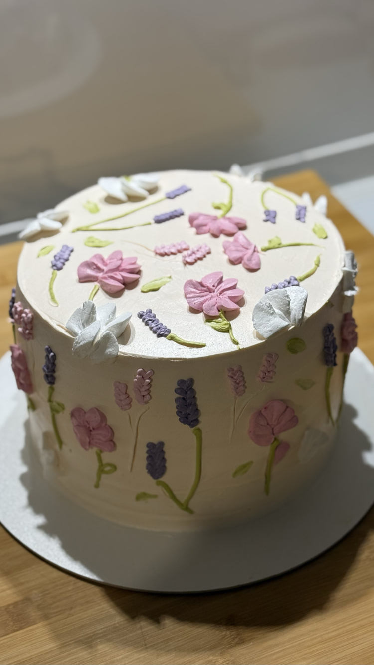 flower cake