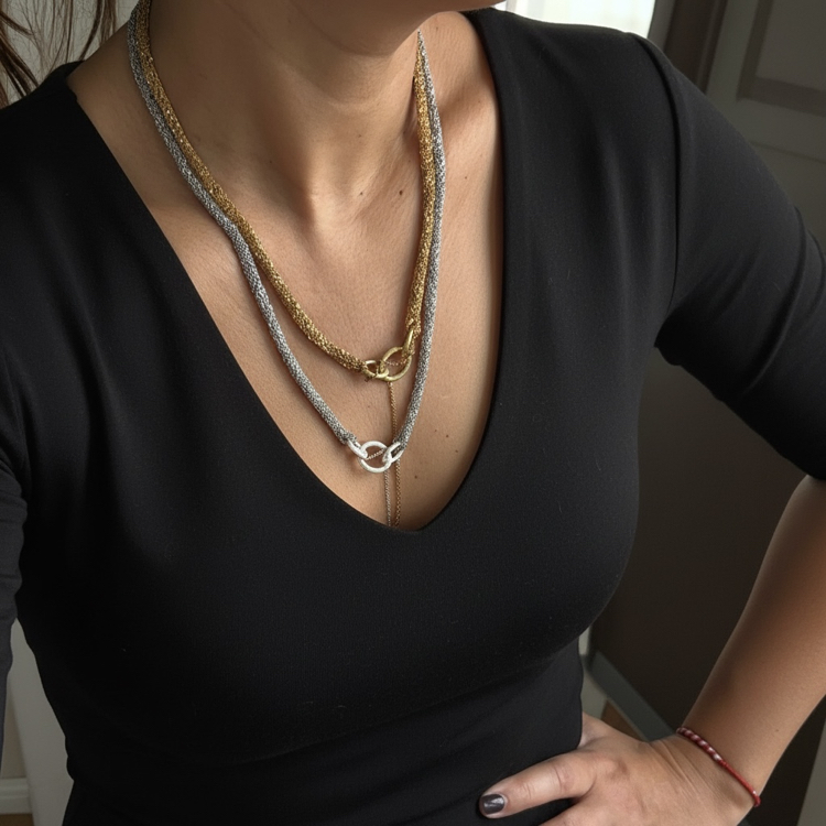 Örme Kolye Boru Model