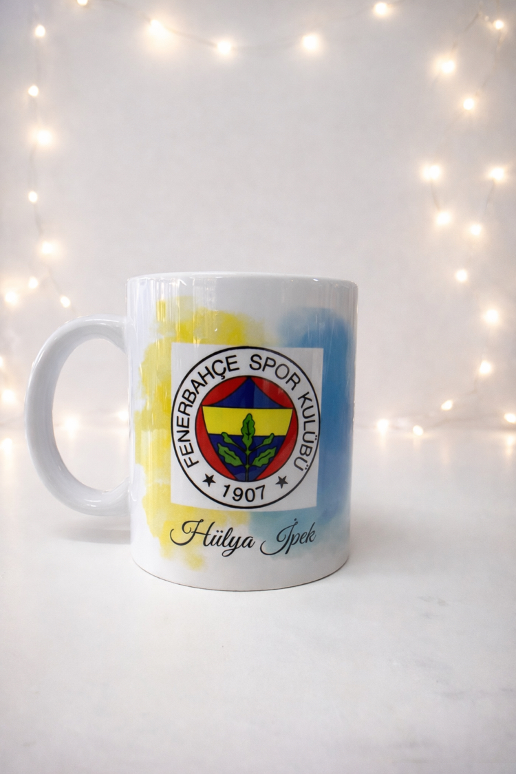 Baskılı büyük boy kupa