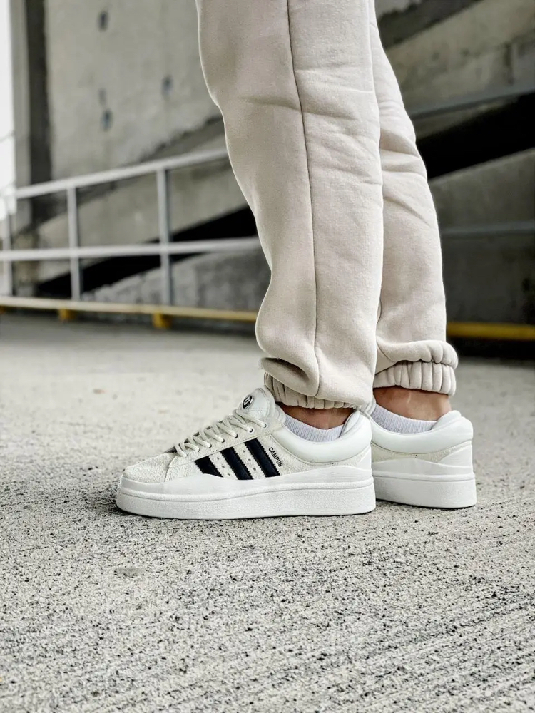 Adidas x Bad Bunny Campus White Black