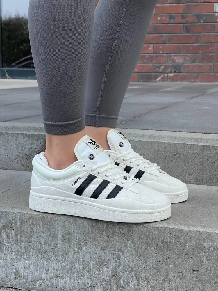 Adidas x Bad Bunny Campus White Black
