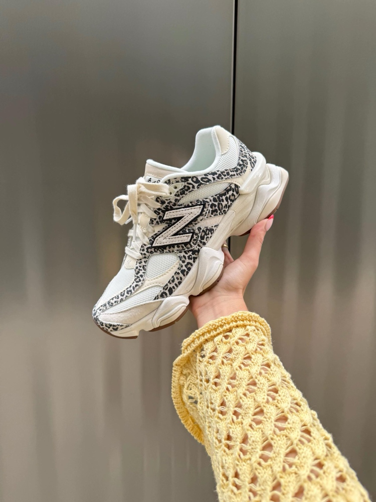 New Balance 9060 ASOS Exclusive Beige Brown Leopard Print