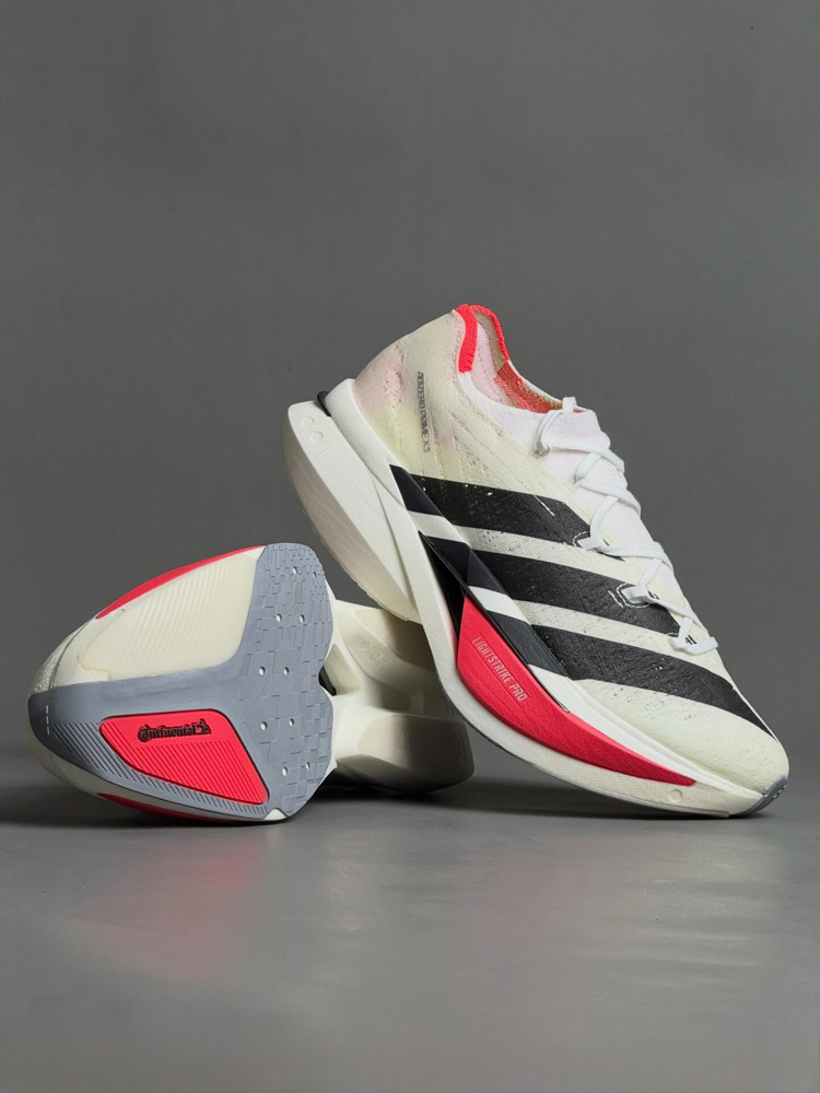 Adidas Adizero Prime X3 Strung Cloud White Lucid Red
