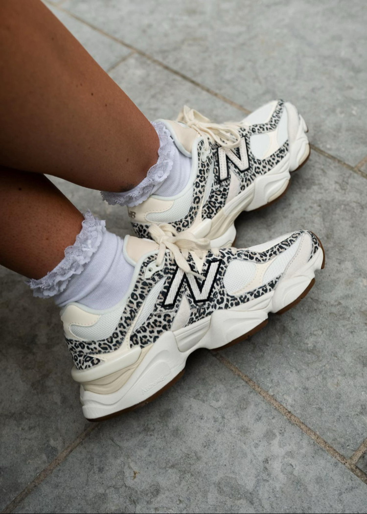 New Balance 9060 ASOS Exclusive Beige Brown Leopard Print