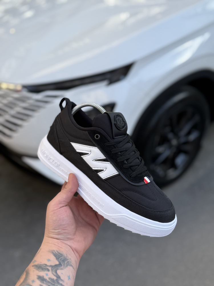 Siyah beyaz ithal sneaker