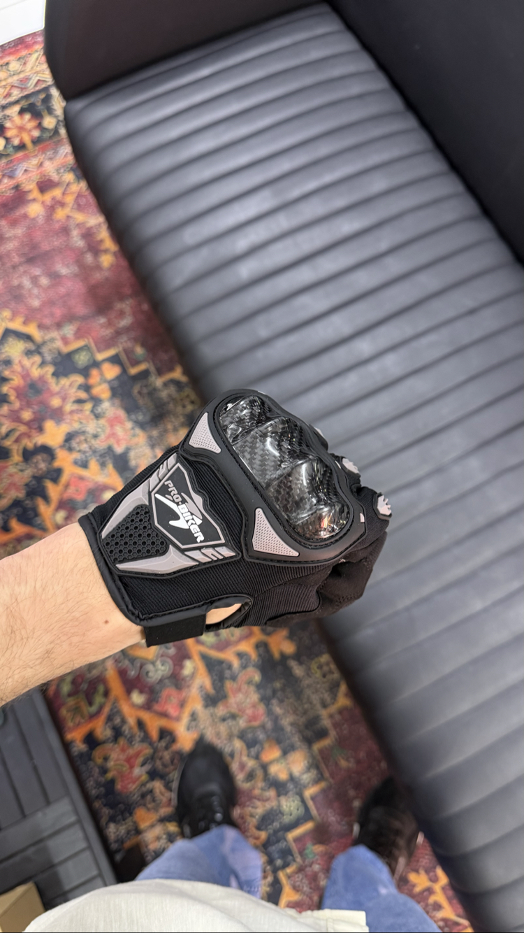 Probiker Sertifkalı Korumalı Yazlık Eldiven