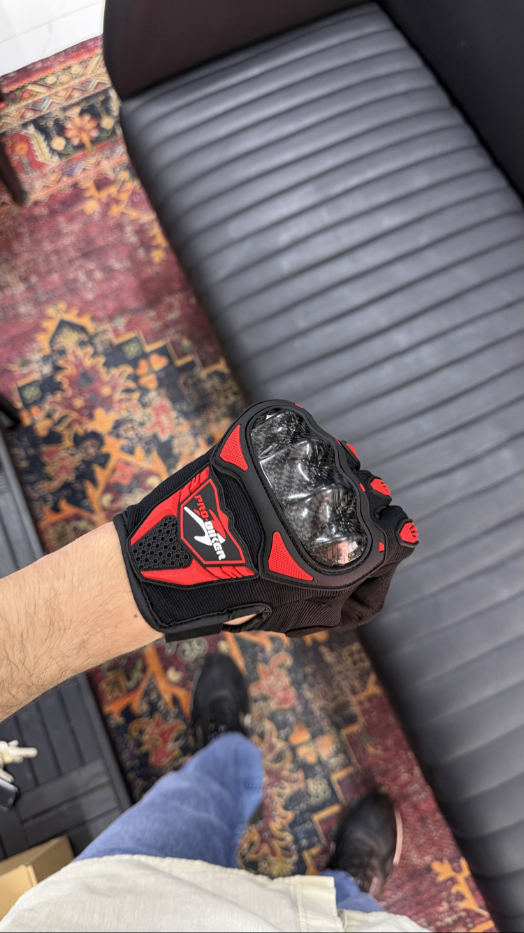 Probiker Sertifkalı Korumalı Yazlık Eldiven