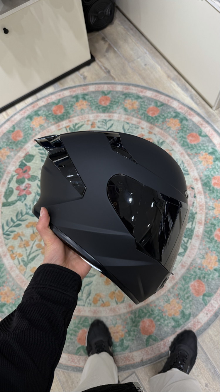 Skold Full Face Kask Mat Siyah